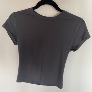 Sarahs Day x White Fox Boutique Hilton Baby Tee Size Small